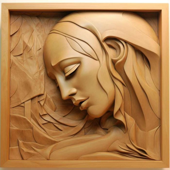 نموذج ثلاثي الأبعاد لآلة CNC 3D Art 